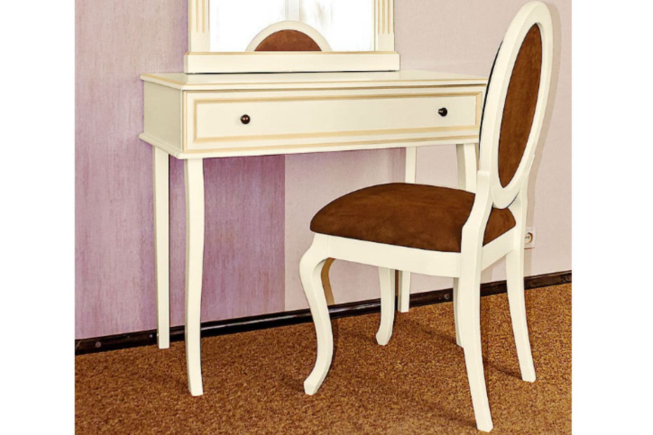 Friseurtisch «Viktoria» und Stuhl «Elegant»